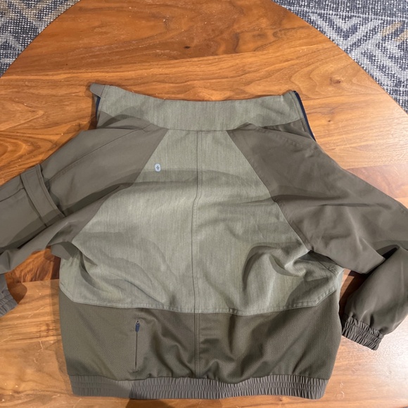 Figs Olive Bomber Jacket - Picture 3 of 3